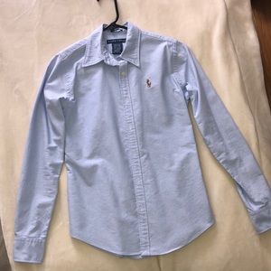 💙Ralph Lauren oxford dress shirt SLIM FIT
